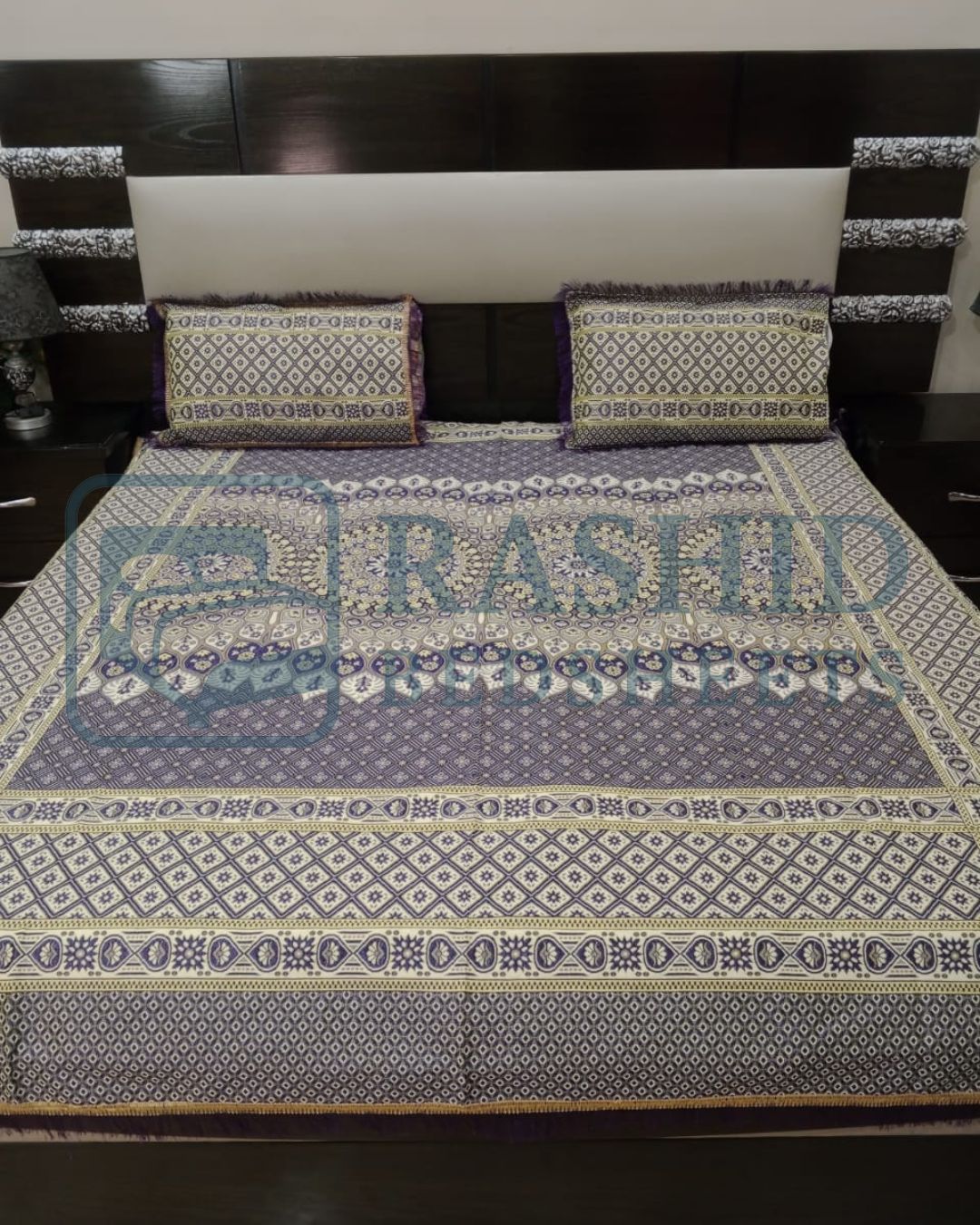 Baral design Fancy silk bedsheet