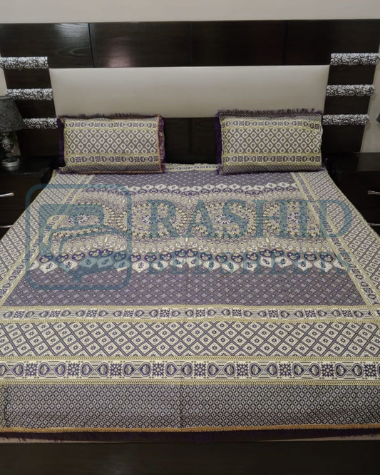Baral design Fancy silk bedsheet