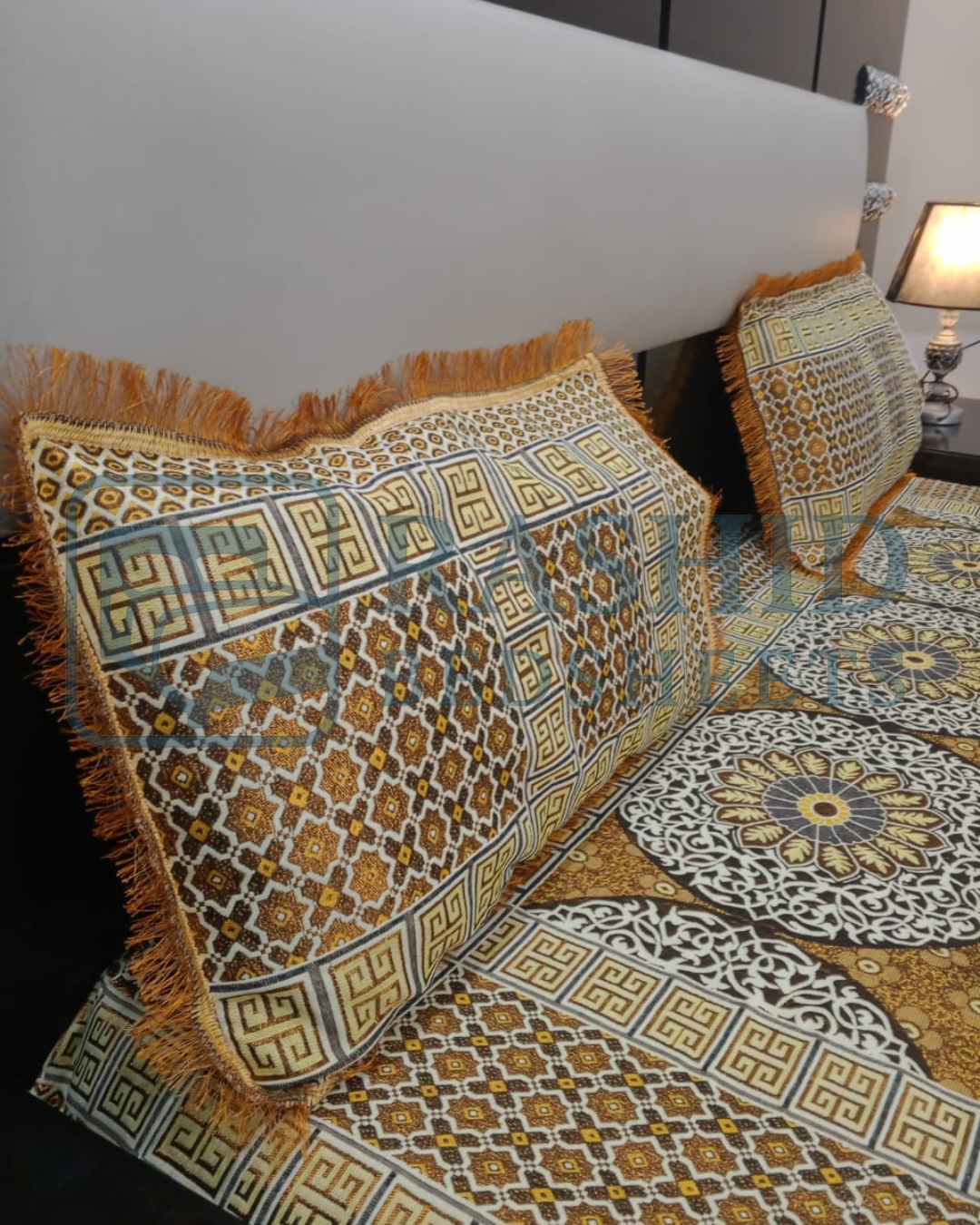 Elegance fancy silk bedsheet